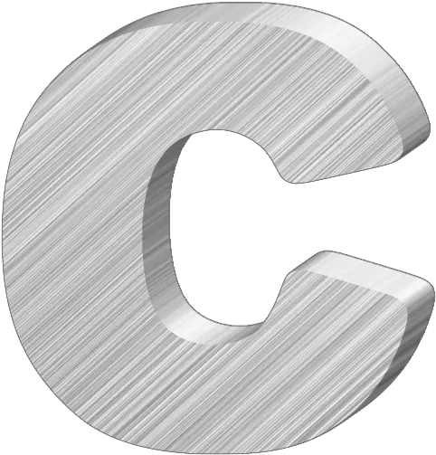 C Letter Png Transparent Images All Dimensional C In 3d Letters Letter C Png