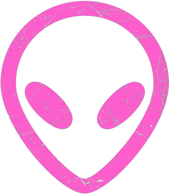 Hot Pink Distressed Alien Head Menu0027s Shirts Whee Design Pink Alien Head Png Alien Head Png
