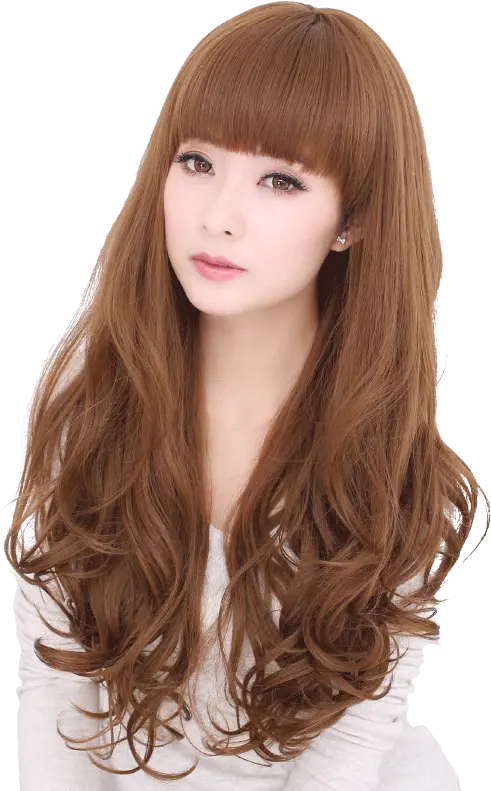 Wig Female Long Curly Hair Large Wave Network Red Lace Wig Png Wave Hair Png