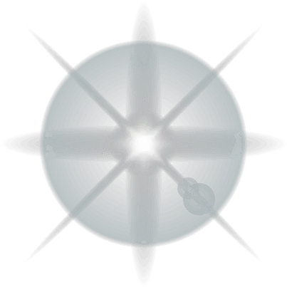 Blue Star Lens Flare Circle Png Lens Flare Transparent