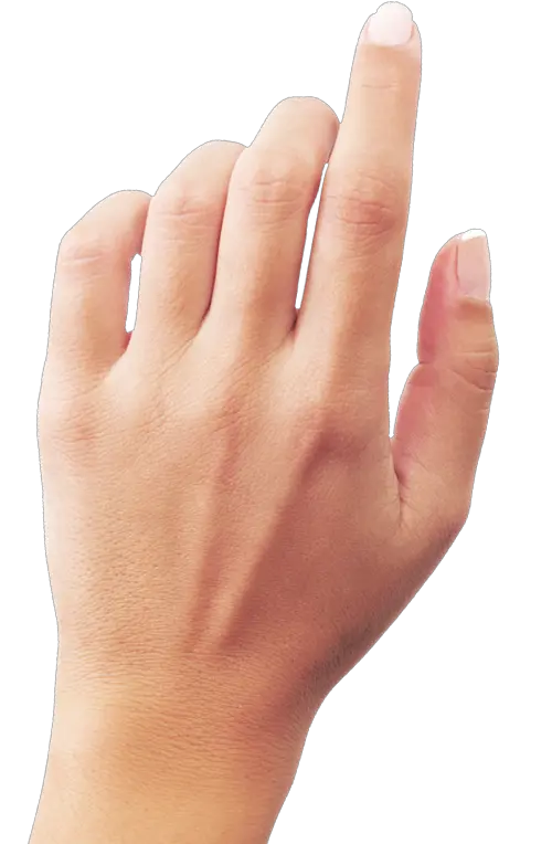 Black Hand Png Transparent