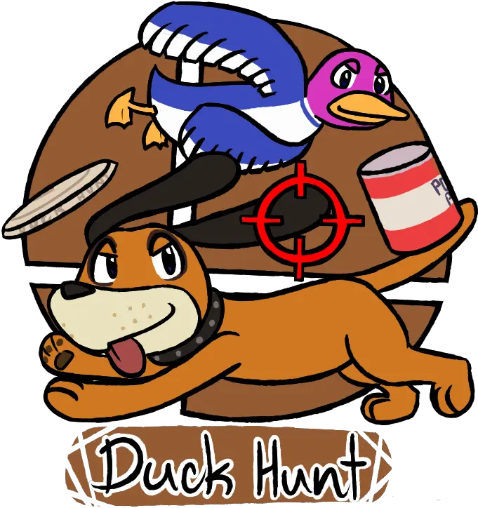 Download U201c Duck Hunt Takes Aim U201d Cartoon Full Size Png Cartoon Duck Hunt Png