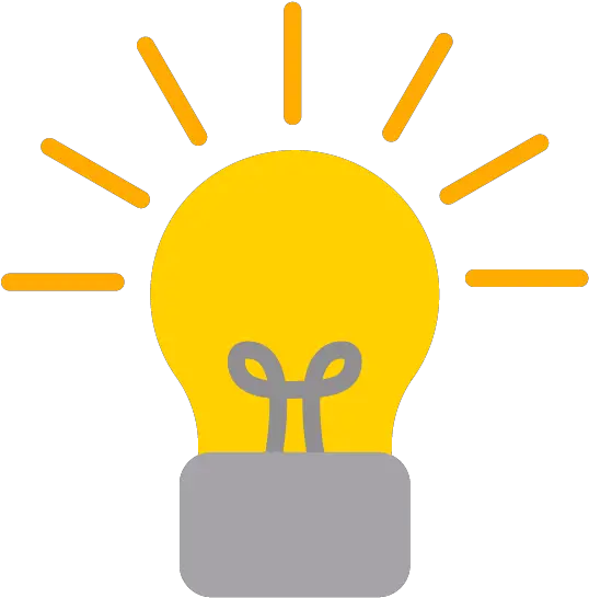 Download Tip Icon Light Bulb Idea Full Size Png Dot Light Bulb Idea Png