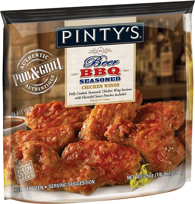 Pintyu0027s Pu0026g Beer Bbq Seasoned Chicken Wings U2013 Beer Chicken Png Buffalo Wings Png