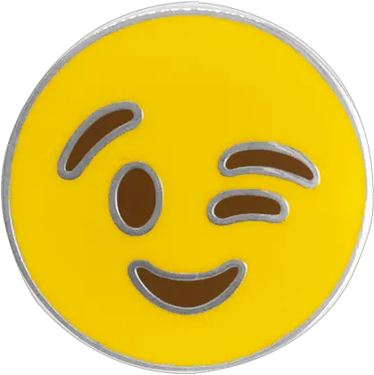 Wink Emoji Pin Sad Face Animation Full Size Png Download Smiley Wink Png