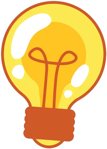 Light Bulb Clip Art Transparent Light Bulb Cartoon Png Lightbulb Transparent Background