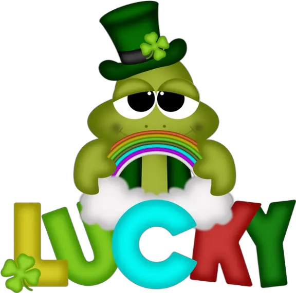 Tube St Patrick Grenouille Png Lucky Frog Clipart Clip Art Frog Clipart Png