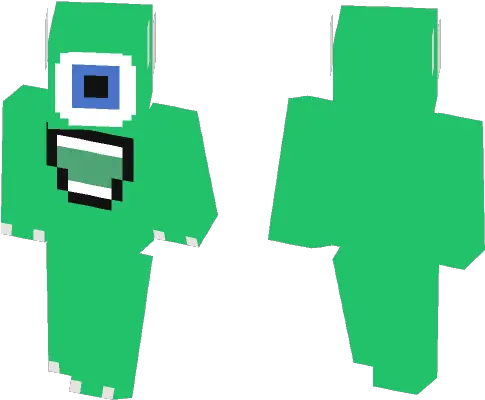 Download Mike Wazowski Minecraft Skin For Free Alien Minecraft Skin Png Mike Wazowski Png