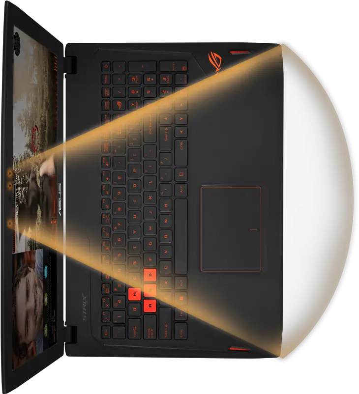 Asus Rog Strix Gl502vt Fy072t Intel Core I7 6700hq 16gb Asus Rog Strix Gl502vt I7 Png Asus Rog Laptop Keyboard Icon Meanings