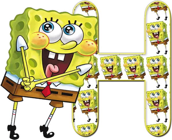 Hpng 593483 Alphabet Letters Design Lettering Sponge Bob Square Pants Spongebob Meme Png