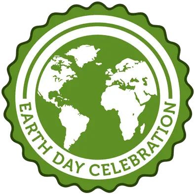 Earth Day Round Badge World Map Png Circle Earth Day Logo