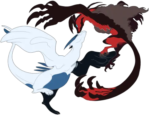 Lugia And Yveltal Cute Pokemon Baby Pokemon Yveltal And Lugia Png Lugia Png