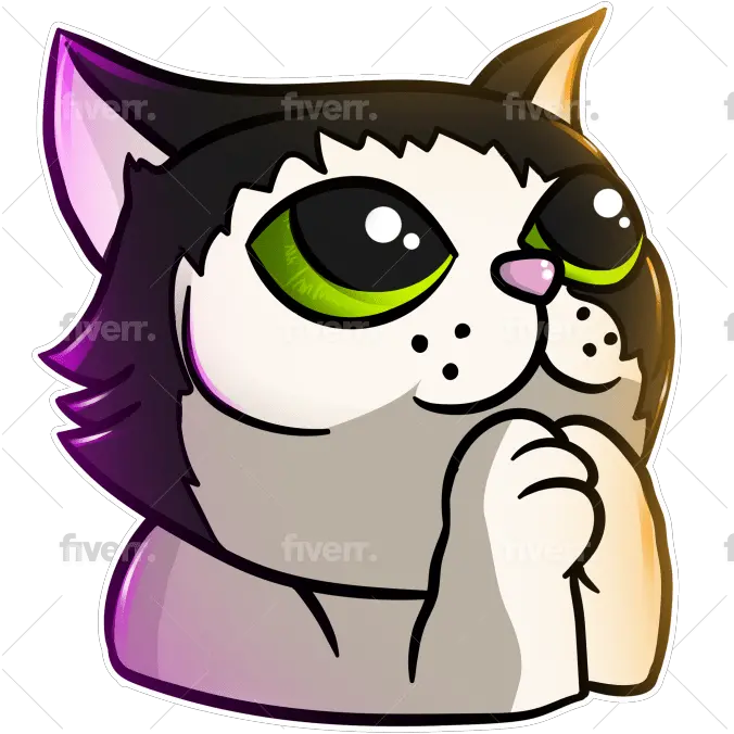 Create Custom Emotes Badges For Twitch Discord By Mrglove Soft Png Twitch Icon 36x36