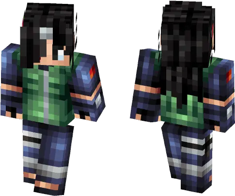 Download Female Ninja With Sharingan Minecraft Skin For Batman Noel Minecraft Skin Png Sharingan Png