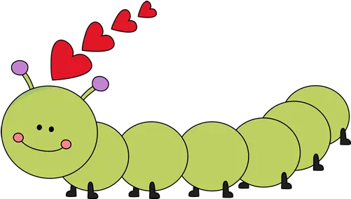 Caterpillar Clipart Spring Transparent Clipart Valentine Caterpillar Png Caterpillar Transparent Background