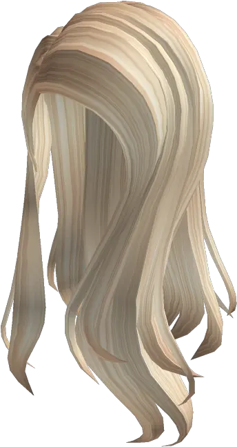 Blonde Cheerleading Captain Hair Blonde Roblox Free Hair Png Blonde Hair Png