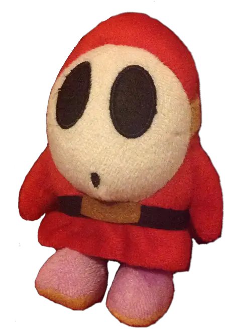 Shy Guy Shy Guy Plush Transparent Png Shy Guy Png