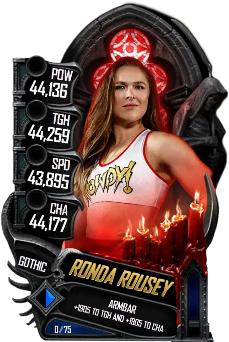 Ronda Rousey Wwe Supercard Rey Mysterio Png Ronda Rousey Png