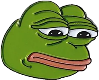 Sad Pepe The Frog Png Image Mart Pepe The Frog Pin Pepe Frog Png