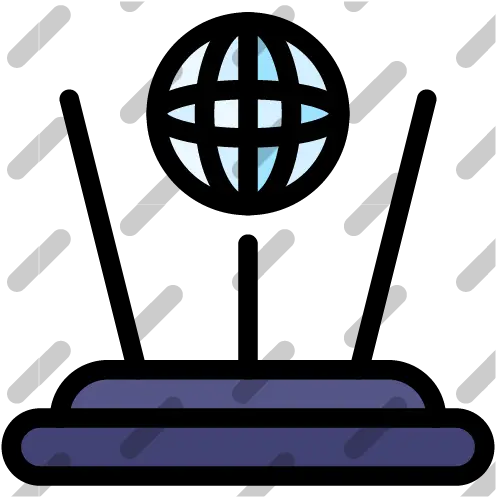 Hologram Icon Iconbros Png Communication Network