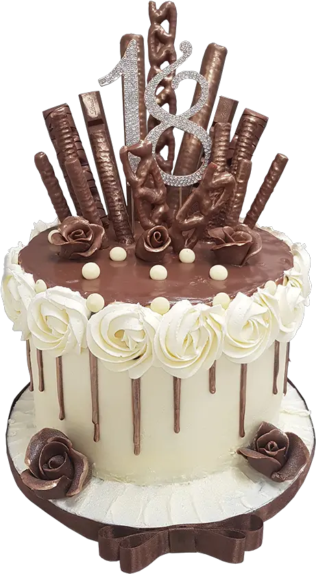 18th Birthday Chocolate Cake Birthday Chocolate Cake Decorations Png Chocolate Cake Png