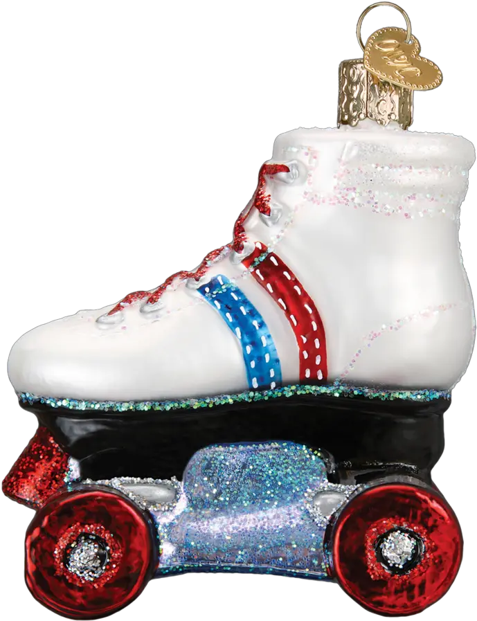 Download Old World Christmas Roller Skate 35 Glass Blown Roller Skates Png Roller Skate Png