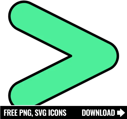 Free Greater Than Sign Icon Symbol Png Svg Download Dot At Sign Icon