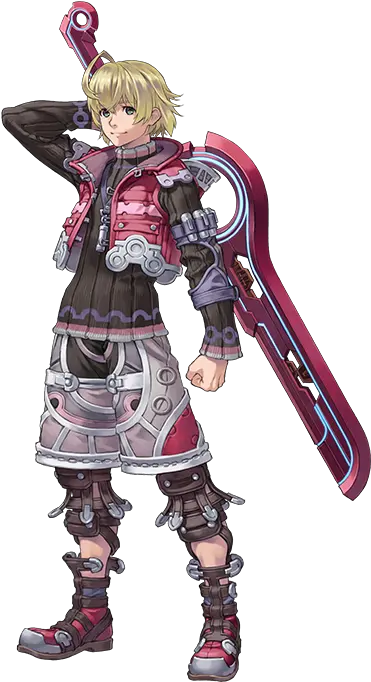 Shulk Xenoblade Chronicles 2 Wiki Guide Ign Shulk Xenoblade 2 Render Png Xenoblade Chronicles Logo