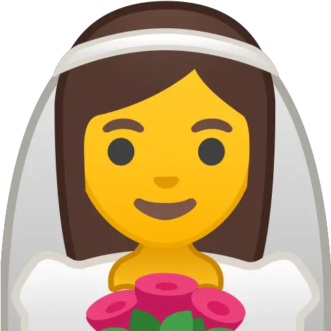 Bride With Veil Icon Bride Emoji Png Veil Png