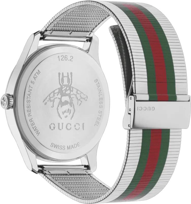 Gucci Gents G Timeless Grg Dial Mesh Bracelet Quartz Watch Gucci Png Gucci Belt Png