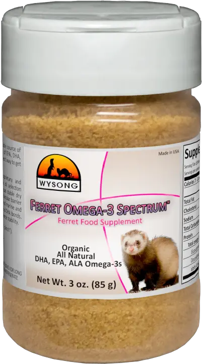 Ferret Omega 3 Spectrum Omega3 Fatty Acid Supplement Wysong Ferret Food Png Ferret Png