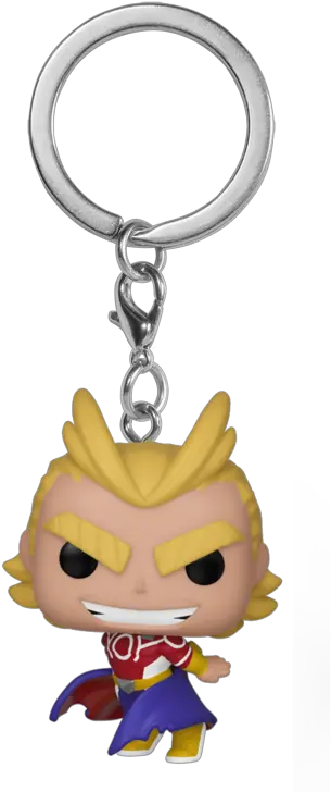 All Might Glow In The Dark All Might Funko Pop Keychain Png All Might Transparent