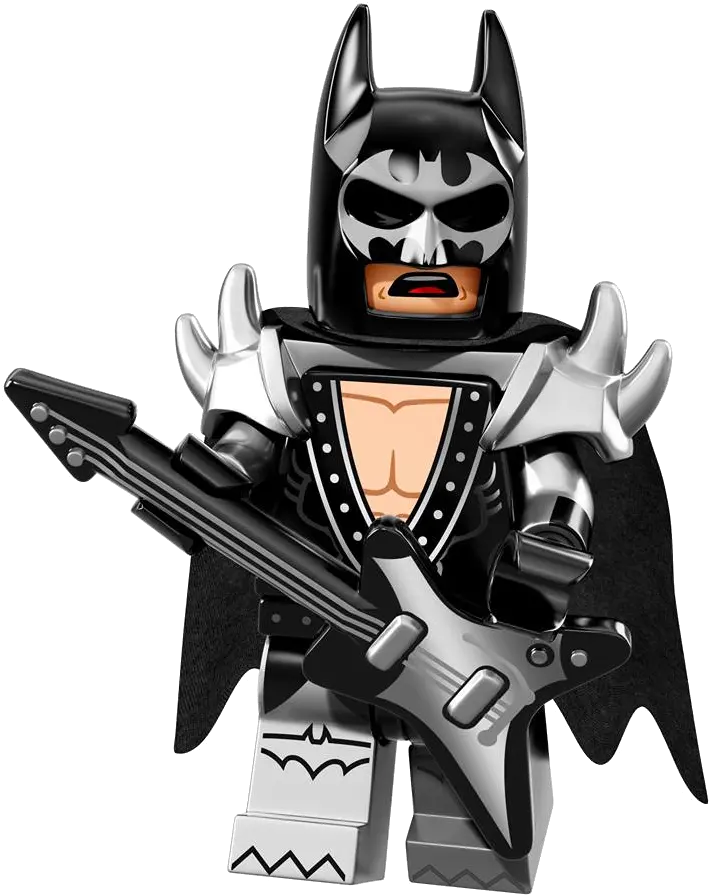 Download Hd Lego Batman Movie Minifigures Transparent Lego Batman Guitar Png Lego Batman Png