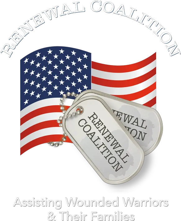 Renewal Coalition Assisting Wounded Service Members U0026 Their Waving American Flag Vector Png Wounded Warrior Logo