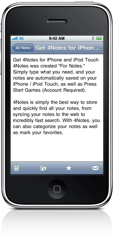 Download Press Start Releases 4notes Mobile Phone Png Iphone Multiple Email Accounts Press Start Png