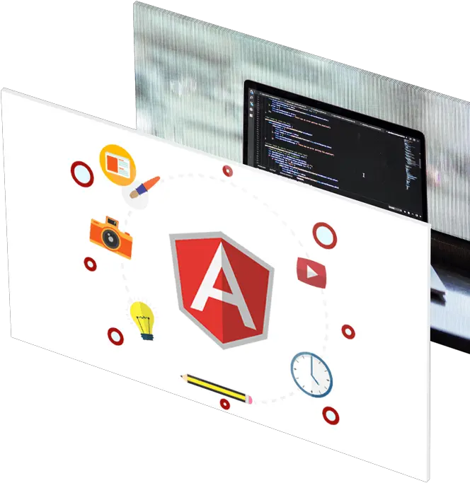 Angularjs Development Company India U2013 Kunsh Technologies Horizontal Png Angular Js Logo