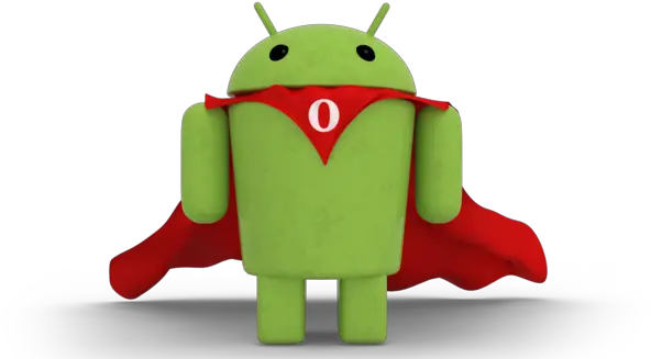 Opera Mini Fullhub Super Android Png Little Green Robot Icon