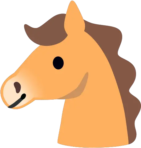 Horse Face Emoji Cara De Caballo Dibujo Animado Png Horse Face Icon