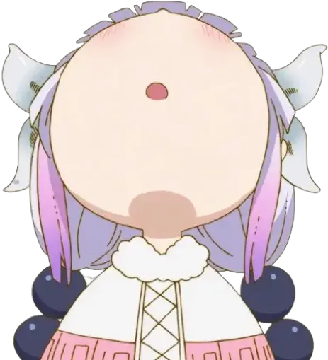 By Lelo Sticker Maker For Whatsapp Gif De Maid Dragon Png Kanna Kamui Icon