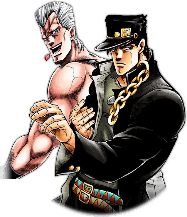 Polnareff Png Unit Jotaro Kujo And Jean Pierre Polnareff Jotaro And Polnareff Part 3 Jotaro Kujo Png