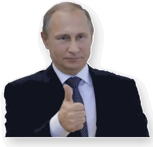 Putin President Russia Clipart Png Vladimir Putin Thumbs Up Putin Png