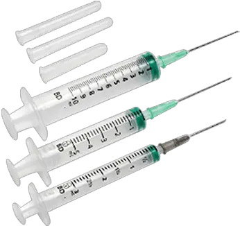 Products U2022 Sterile Syringes 2cc Syringe With Needle Png Needle Png