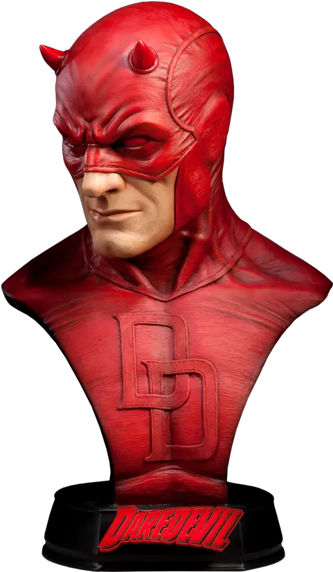 Daredevil Life Size Bust Demolidor Demolidor Marvel Marvel Life Size Busts Png Daredevil Transparent