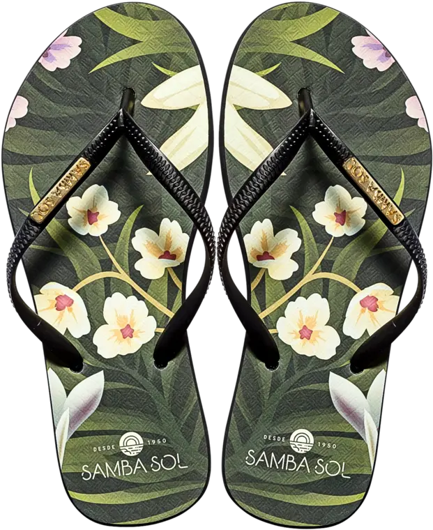 Samba Sol Womenu2019s Fashion Collection Flip Flops Flowers Flip Flops Flower Png Flip Flops Png