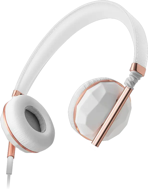 Rose Gold Headphone Transparent Background Png Arts Rose Gold On Ear Headphones Headphones Transparent Background