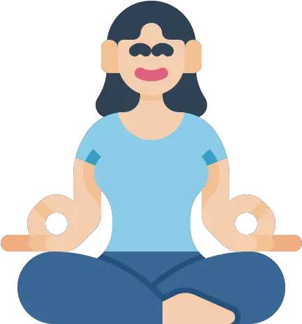 Meditation Free People Icons For Women Png Meditation Icon Png