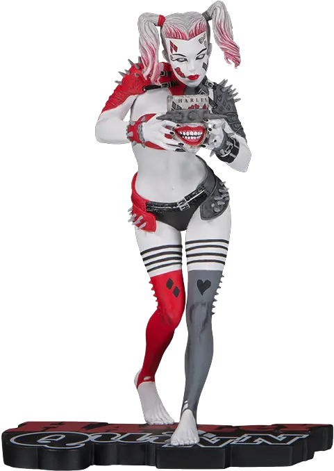 Download Metal Harley Quinn Greg Horn Harley Quinn Statue Harley Quinn Png Harley Quinn Transparent