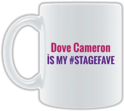 Dove Cameron Performers Stage Faves Mug Png Dove Cameron Png