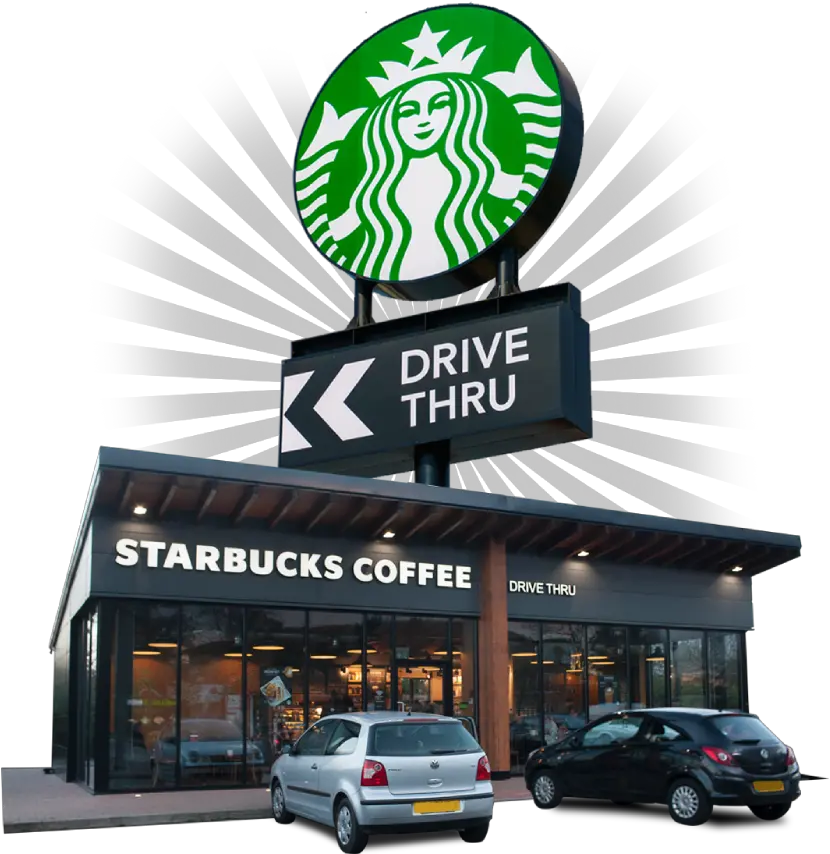 Starbucks Drive Thru Now Open Starbucks Starbucks New Logo 2011 Png Starbucks Logo Clipart