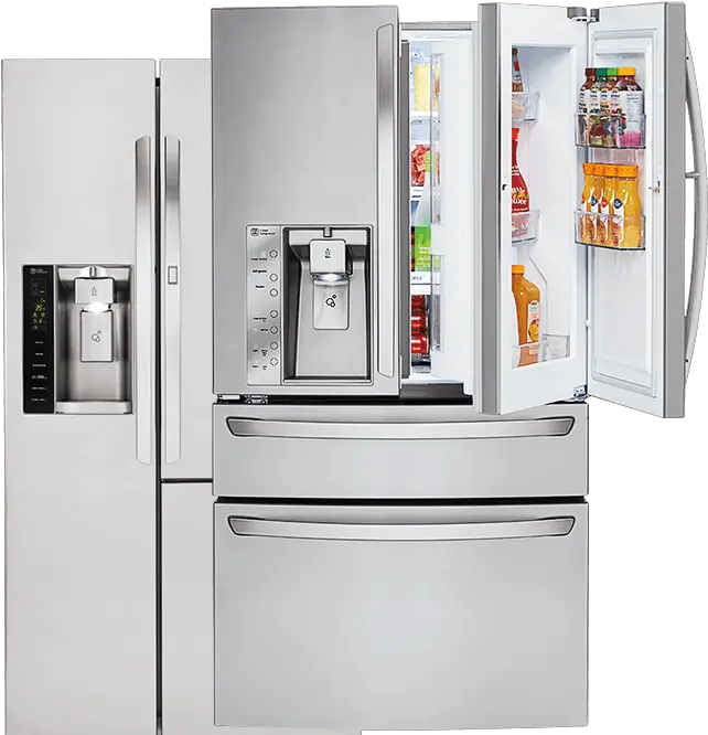 Transparent Fridge Background U0026 Png Clipart Free French Door Refrigerator Door In Door Refrigerator Png